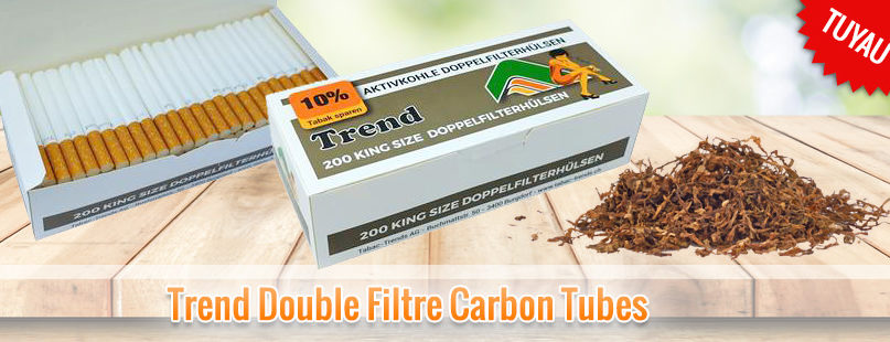 Trend Double Filtre Carbon Tubes