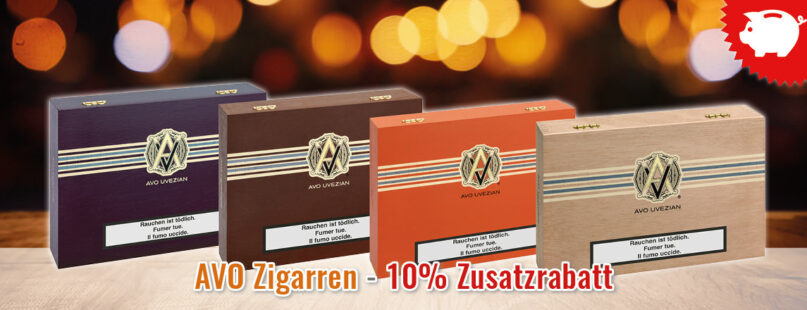 AVO Zigarren - 10% Zusatzrabatt