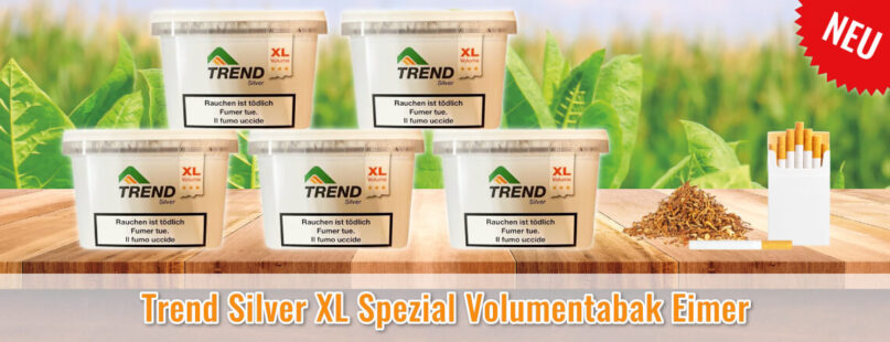 Trend Silver XL Spezial Volumentabak Eimer