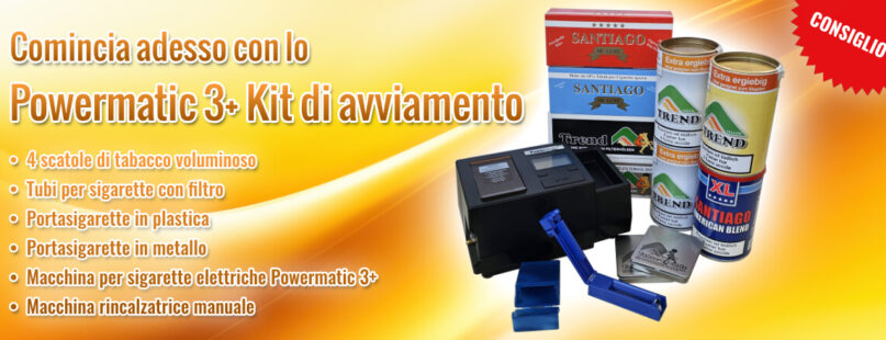 Comincia adesso con lo Powermatic 3+ Kit di avviamento