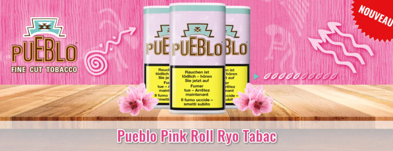 Pueblo Pink Roll Ryo Tabac Pueblo Pink Roll Ryo Tabac