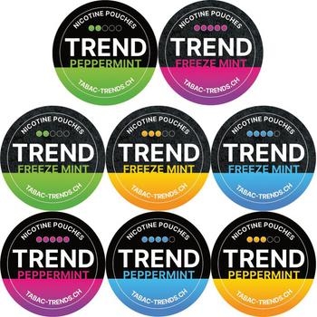 Trend White Slim Pouches Probierpackung