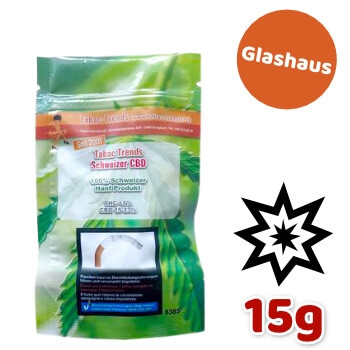 Trend Glasshouse Plutonium CBD Hanfblüten 15g