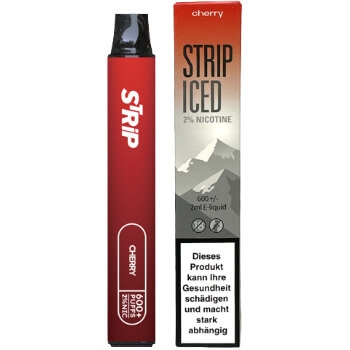 Strip Iced Cherry 600 Puffs - 2% Nikotin