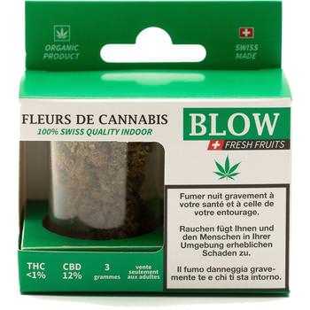 Cannabis-Blüten Grün