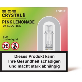 Crystal Plus POD Pink Lemonade - 2% Nikotin