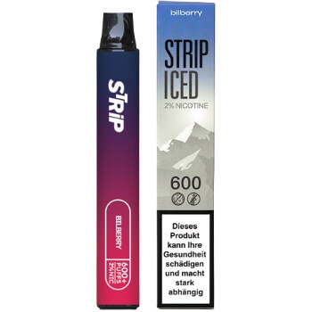 Strip Iced Bilberry 600 Puffs - 2% Nikotin