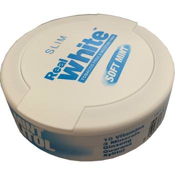 Kickup Real White Soft Mint Slim Snus