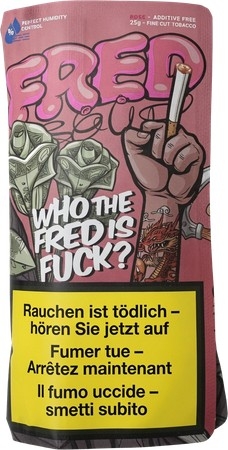 Fred Rose Beutel Drehtabak - 6 x 25g