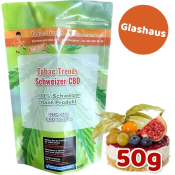 Trend Glasshouse Fruit Cake CBD Hanfblüten 50g