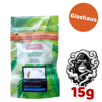Trend Glasshouse Gorilla Glue CBD Hanfblüten 15g