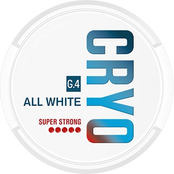 G.4 CRYO Slim All White Snus G.4 CRYO Slim All White Snus