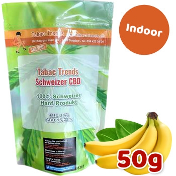 Trend Indoor Banana Berry CBD Hanfblüten 50g