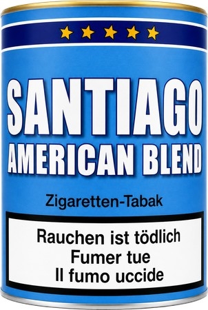 Santiago American Blend Tabak, Dose