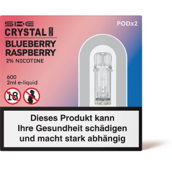 Crystal Plus POD Blueberry Raspberry - 2% Nikotin