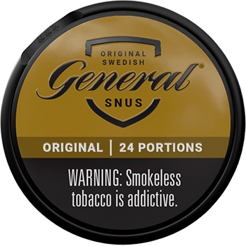 General Original Portion Snus General Original Portion Snus