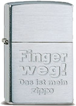 Zippo Finger weg! 60001327