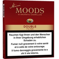 Dannemann Moods Mini Double Filter 10 x 10 Cigarillos