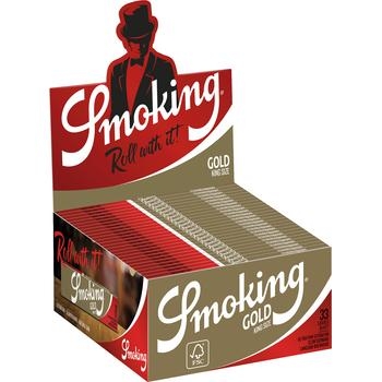 Smoking King Size slim gold Box