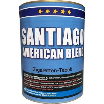 Santiago American Blend Tabak, Dose