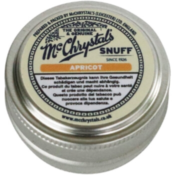 McChrystal's Apricot Snuff - 12 x 3.5g - Aprikosen Schnupftabak