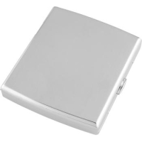 Zigaretten Etui Chrom gebürstet