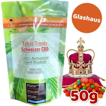 Trend Glasshouse Royal Candy CBD Hanfblüten 50g