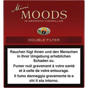 Dannemann Moods Mini Double Filter - 10 x 10 Cigarillos