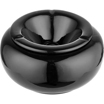 Mega Keramikaschenbecher Ø 24cm schwarz Mega Keramikaschenbecher Ø 24cm schwarz