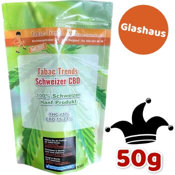 Trend Glasshouse Harlequin CBD Hanfblüten 50g