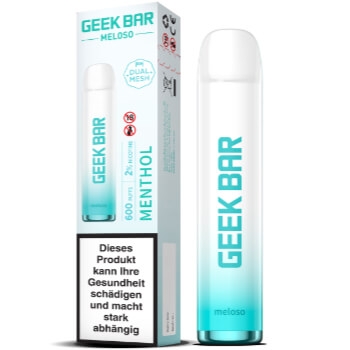 Geek Bar Meloso Menthol 600 Puffs - 2% Nikotin