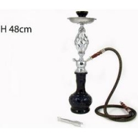 48cm Shisha Wasserpfeife - Readir black