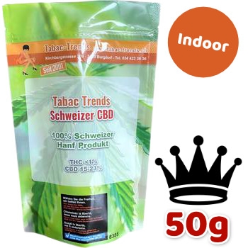 Trend Indoor Queen of Night CBD Hanfblüten 50g