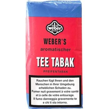 Weber Tee Tabak Rotband Pfeifentabak Beutel 80 g