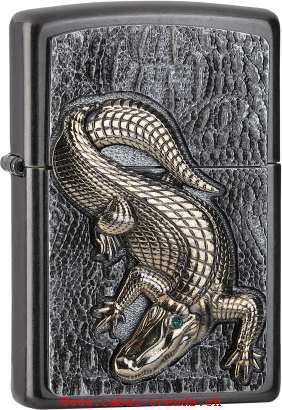Zippo 2006315 PL 28378 Crocodile Emblem Zippo 2006315 PL 28378 Crocodile Emblem