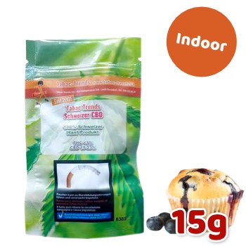 Trend Indoor Blueberry Muffin CBD Hanfblüten 15g