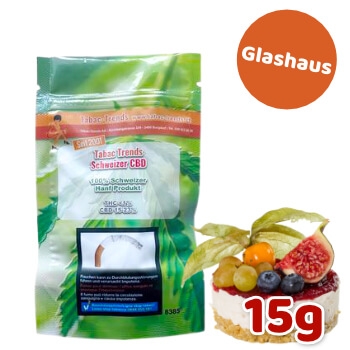 Trend Glasshouse Fruit Cake CBD Hanfblüten 15g