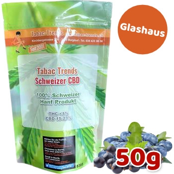 Trend Glasshouse Purple Berry CBD Hanfblüten 50g