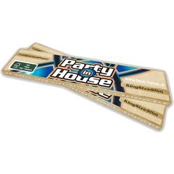 Party in House King Size - Unbleached 10Stk. Party in House King Size - Unbleached 10Stk.