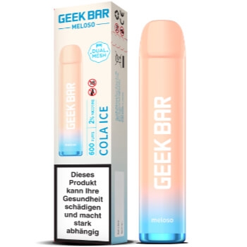 Geek Bar Meloso Cola Ice 600 Puffs - 2% Nikotin