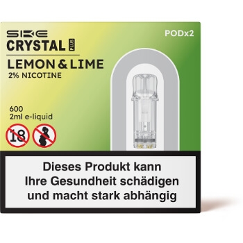 Crystal Plus POD Lemon Lime - 2% Nikotin