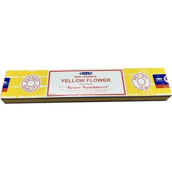 Räucherstäbchen Nag Champa Yellow Flower