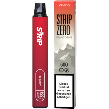 Strip Zero Cherry 600 Puffs - 0% Nikotin