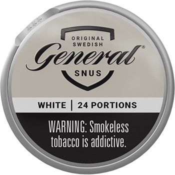 General White Portion Snus General White Portion Snus