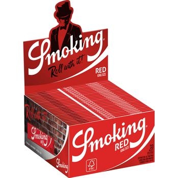 Smoking Red Papers Box neu