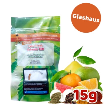 Trend Glasshouse Amnesia CBD Hanfblüten 15g