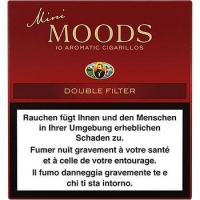 Dannemann Moods Mini Double Filter 10 x 10 Cigarillos
