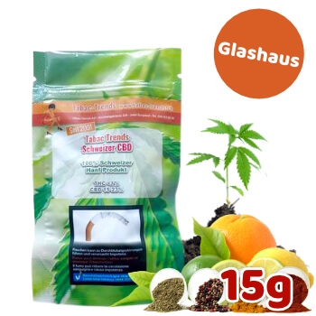 Trend Glasshouse Silver Haze CBD Hanfblüten 15g