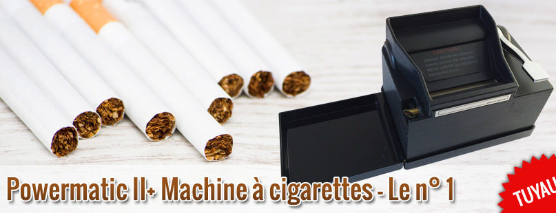 Powermatic2+ machine à cigarette électrique