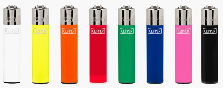 Clipper Feuerzeuge diverse Farben